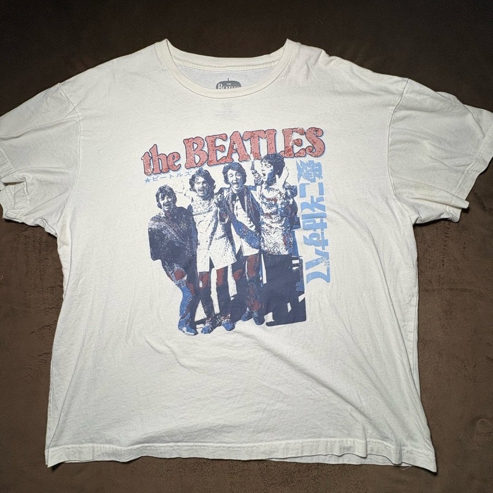 The Beatles Graphic T-Shirt Large 2010s Retro